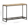Table console 110x35x75 cm Bois de manguier massif 