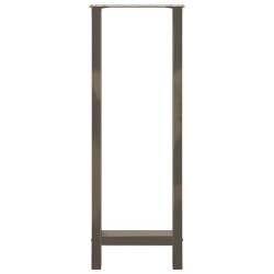 Pieds de table de bar en acier naturel 2 pièces 40 x (110-111) cm Acier 