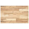 Dessus de table rectangulaire 120x50x4 cm bois massif d'acacia 