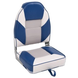 Ensemble de sièges de bateau pliables lot de 2 dossier haut 