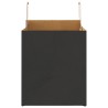 Sacs en papier 250 pcs avec poignées noir 32x22x24 cm 