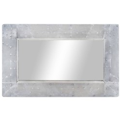Miroir de style aviation 80x50 cm Métal 