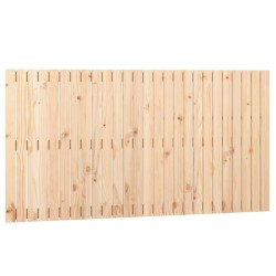 Tête de lit murale 166x3x90 cm Bois massif de pin 