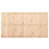 Tête de lit murale 166x3x90 cm Bois massif de pin 