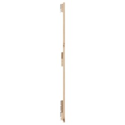 Tête de lit murale 166x3x90 cm Bois massif de pin 