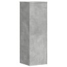 Supports pour plantes 2 pcs gris béton bois d'ingénierie 