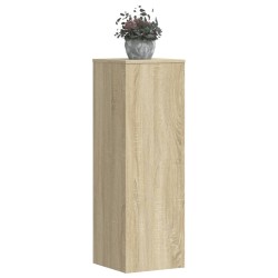 Supports pour plantes 2 pcs chêne sonoma bois d'ingénierie 
