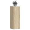 Supports pour plantes 2 pcs chêne sonoma bois d'ingénierie 