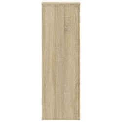 Supports pour plantes 2 pcs chêne sonoma bois d'ingénierie 
