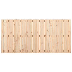 Tête de lit murale 185x3x90 cm Bois massif de pin 