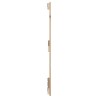 Tête de lit murale 185x3x90 cm Bois massif de pin 