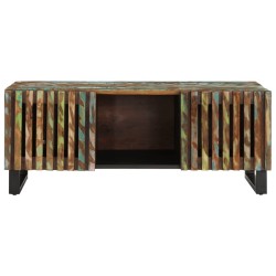 Table basse 100x55x40 cm bois massif d'acacia 