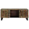 Table basse 100x55x40 cm bois massif d'acacia 