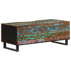 Table basse 100x55x40 cm bois massif d'acacia 