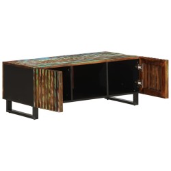 Table basse 100x55x40 cm bois massif d'acacia 