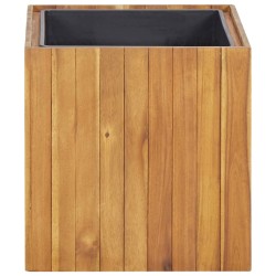 Lit surélevé de jardin 43,5x43,5x44 cm Bois massif d'acacia 