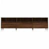 Meuble TV chêne marron 150x30x44,5 cm bois d'ingénierie 