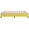 Cadre de lit sans matelas vert 180x200 cm tissu 
