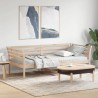 Lit de jour sans matelas 90x200 cm bois de pin massif 