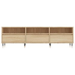Meuble TV chêne sonoma 150x30x44,5 cm bois d'ingénierie 