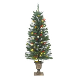 Ensemble de décoration de porte de Noël 4 pcs PVC 