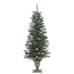Ensemble de décoration de porte de Noël 4 pcs PVC 