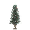 Ensemble de décoration de porte de Noël 4 pcs PVC 