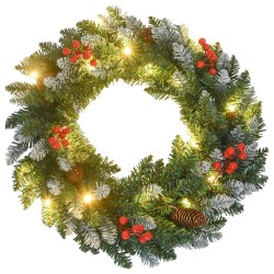 Ensemble de décoration de porte de Noël 4 pcs PVC 