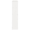 Tête de lit avec rangement blanc 90 cm bois massif de pin 