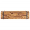Meuble TV 110x30x32,5 cm Bois de teck massif 