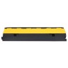 Rampes de protection de câble 2 canaux 2 pcs 100 cm caoutchouc 