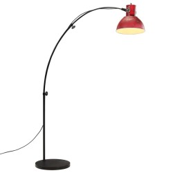 Lampadaire 25 W rouge délavé 150 cm E27 