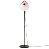 Lampadaire 25 W rouge délavé 150 cm E27 