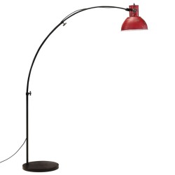 Lampadaire 25 W rouge délavé 150 cm E27 