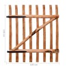 Portillon de clôture Bois de noisetier imprégné 100x120 cm 