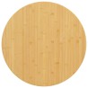 Dessus de table Ø90x1,5 cm bambou 