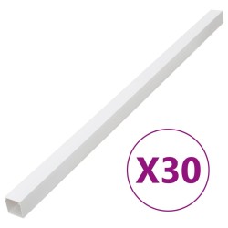 Goulotte de câble 100x40 mm 30 m PVC 