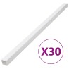 Goulotte de câble 100x40 mm 30 m PVC 