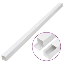 Goulotte de câble 100x40 mm 30 m PVC 