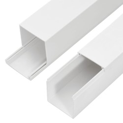 Goulotte de câble 100x40 mm 30 m PVC 