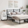 Tables de chevet 2 pcs blanc brillant 40x35x50 cm 