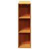 Tête de lit avec rangement cire marron 90 cm bois massif de pin 