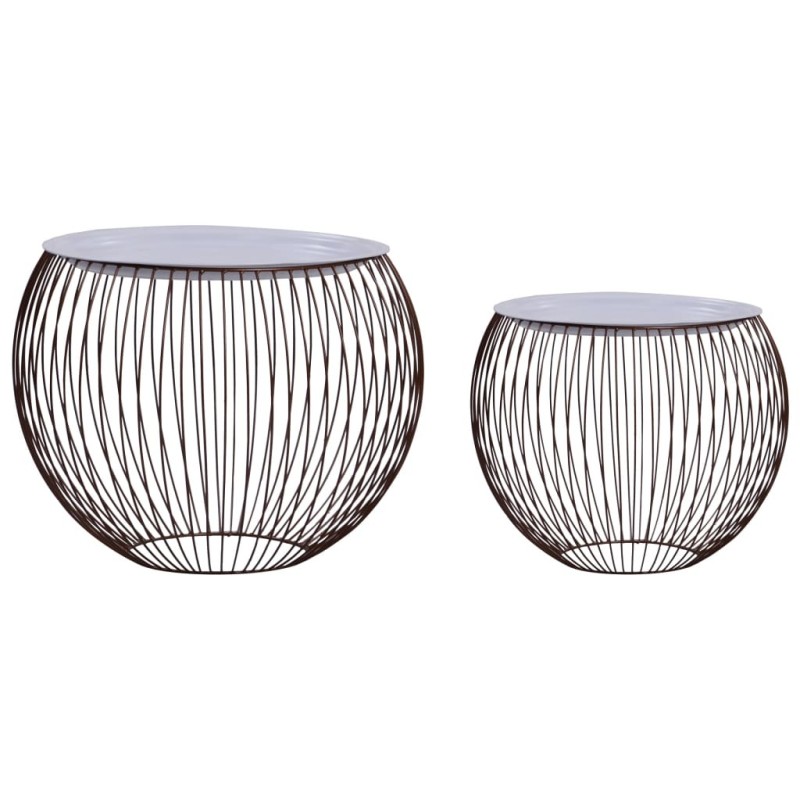 Tables basses 2 pcs Doré Tables basses 2 pcs Doré