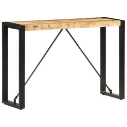 Table console 110x35x76 cm Bois de manguier massif 