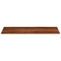 Dessus de table 140x50x2,5cm rectangulaire bois massif récupéré 
