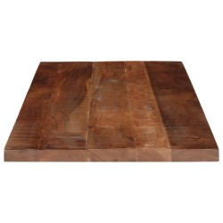 Dessus de table 140x50x2,5cm rectangulaire bois massif récupéré 