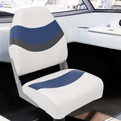 Ensemble de sièges de bateau pliables lot de 2 dossier haut 