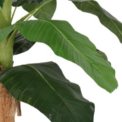 Bananier artificiel 22 feuilles 200 cm vert 