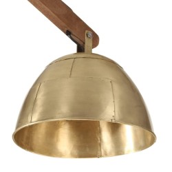 Plafonnier 25 W laiton antique 29x18x85 cm E27 