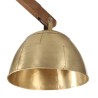 Plafonnier 25 W laiton antique 29x18x85 cm E27 
